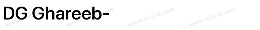 DG Ghareeb字体转换